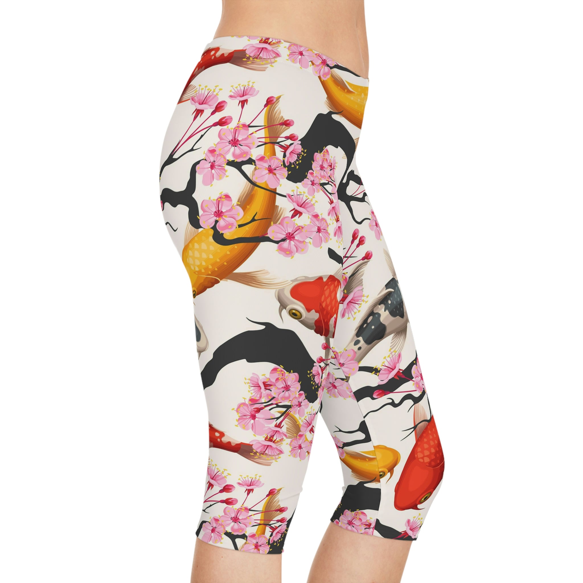 Koi Pond Capri Leggings